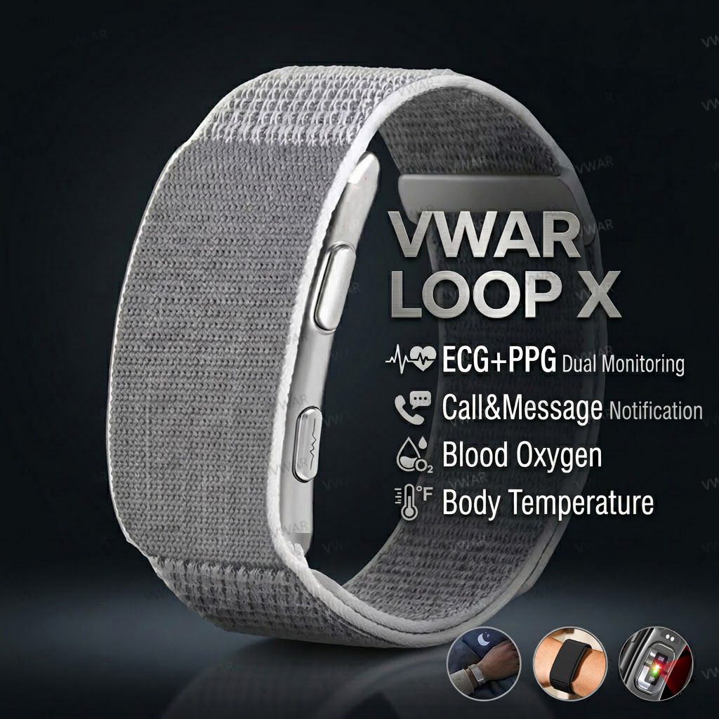 Xbody Health & Wellness Functional Integrative Medicine Office & Medical Spa Wayne - VWAR Loop X ECG Smart Bracelet