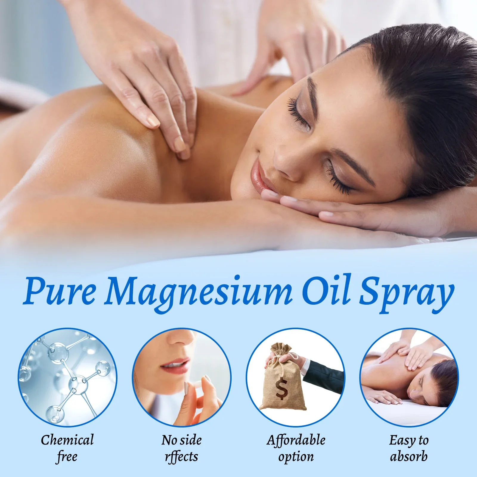 Magnesium Body Oil Spray 60ml  - Bath Salts Magnesium 评论和价格